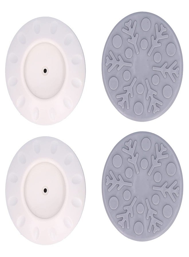 Fdit 4PCS Baby Gate Wall Protector, Punch Safety Wall Bumpers Guard Safety Gate for Babies and Pets for Doorway Stair Accessories Indoor Safety Gates - Image 1
